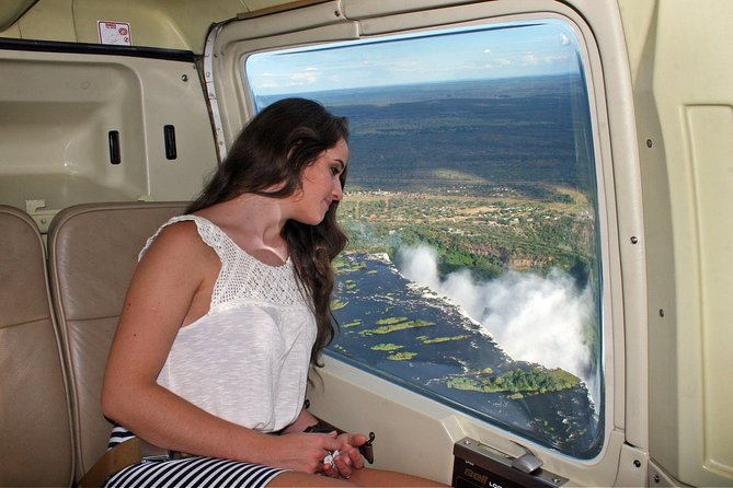 15 minutes scenic helicopter flight above Victoria Falls-Zimbabwe - The Zambezi River and Batoka Gorge: why the aerial perspective matters