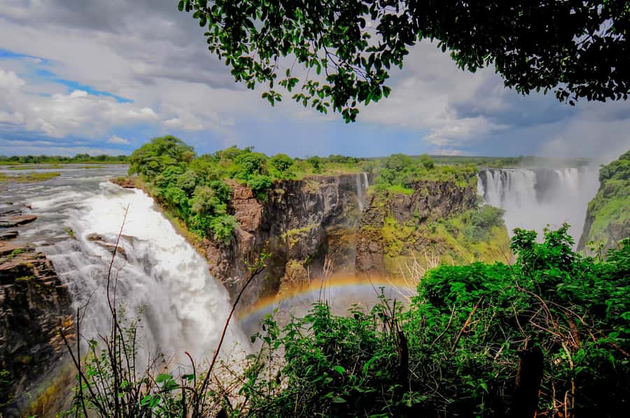 From Livingstone: Day Trip to Victoria Falls, Zimbabwe - Getting Your Bearings: The 2 km Rainforest Walk to the Cliffs