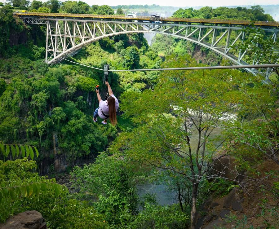 From Victoria Falls: Zip Line from the Victoria Falls Bridge - Guide Vibe and the Photo Add-Ons