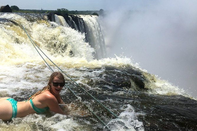 Livingstone Island and Devil's Pool Walking Safari - Walking the Zambian edge, then stepping onto Livingstone Island