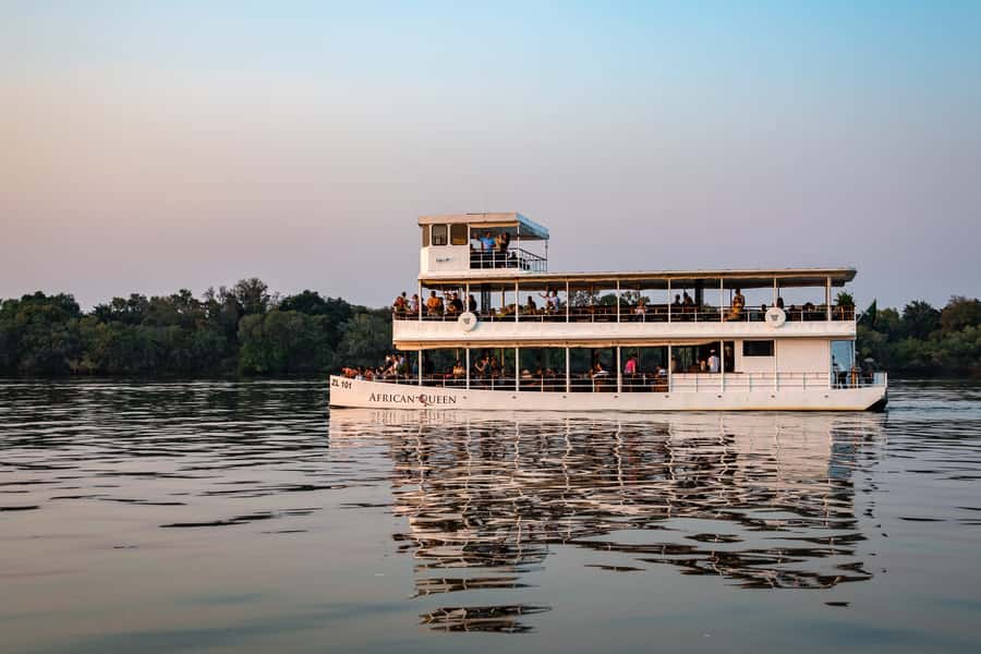 Livingstone: Zambezi River Sunset Cruise - Zambezi Sunset Cruise from Livingstone: the real point of this trip
