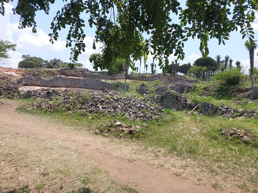 MASVINGO; GREAT ZIMBABWE MONUMENT TOUR - FROM HARARE - Great Enclosure and Valley Ruins, the walk where scale becomes real