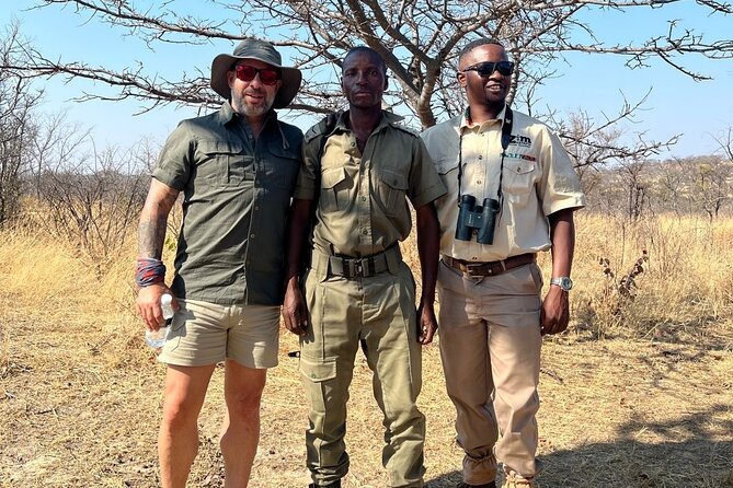 Matobo Rhino Encounter - Cave Paintings Inside Matobo Rock Country
