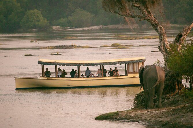 Ra-Ikane Luxury Sunset Cruise Victoria Falls - The Zambezi at sunset, without the loud-party chaos