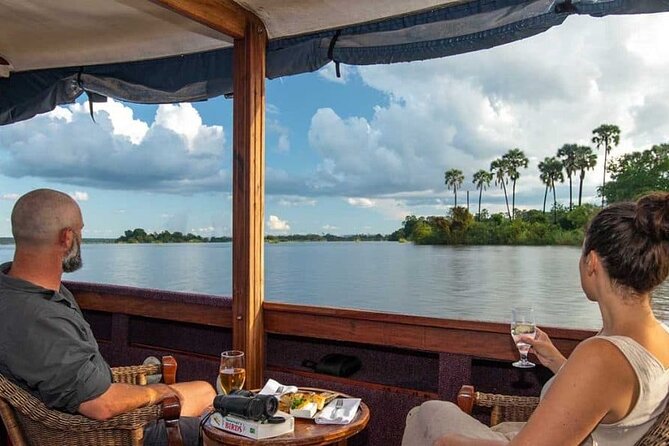 Ra-Ikane Luxury Sunset Cruise Victoria Falls - The crew and the history piece you actually use
