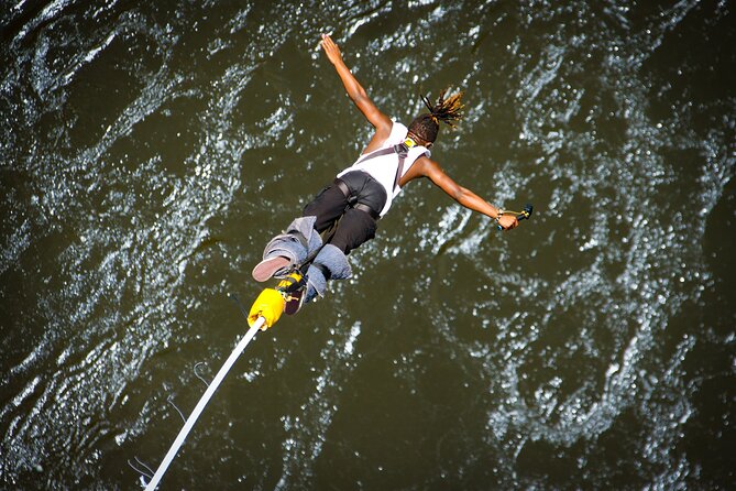 Shearwater Bungee Jump Victoria Falls Bridge - The 111-Meter Leap From the Original Victoria Falls Bridge