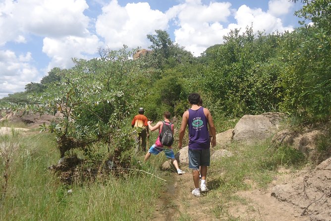 Silunguzi Matopos Village & Rock Paintings Visit ! - Elephant Cave and Fish Cave: The Walk Toward Rock Paintings