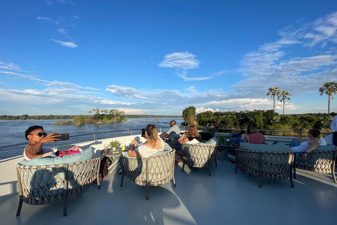 Sunset Cruise on the Zambezi River - Upper deck views, boat comfort, and the wildlife-spotting rhythm