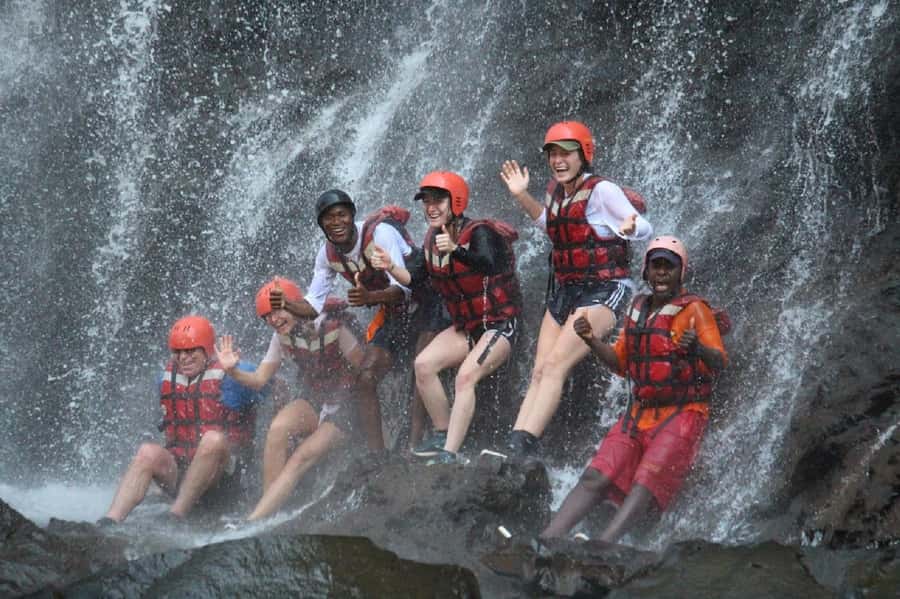 Ultimate Falls Experience - Tour, Abseil, Swim & Hike - Guided walk at ground level: learning the falls before you drop in