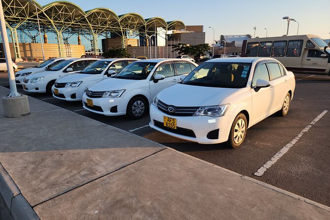 Victoria Falls and Harare Airport Transfers and Car Rentals - Finding Your Car at Arrival Gate, Not a Rental Desk Maze