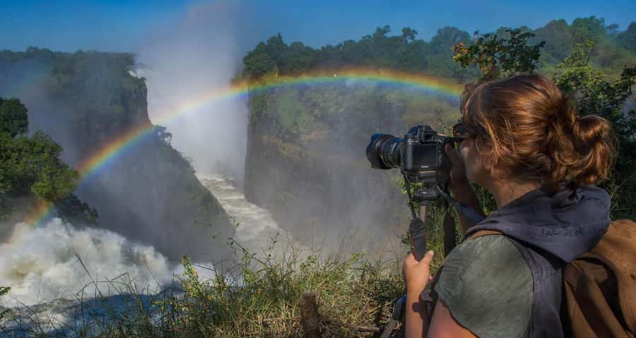 Victoria Falls: Cultural Tour with High Tea - Lookout Cafe: the 120-meter-up pause for lunch and views