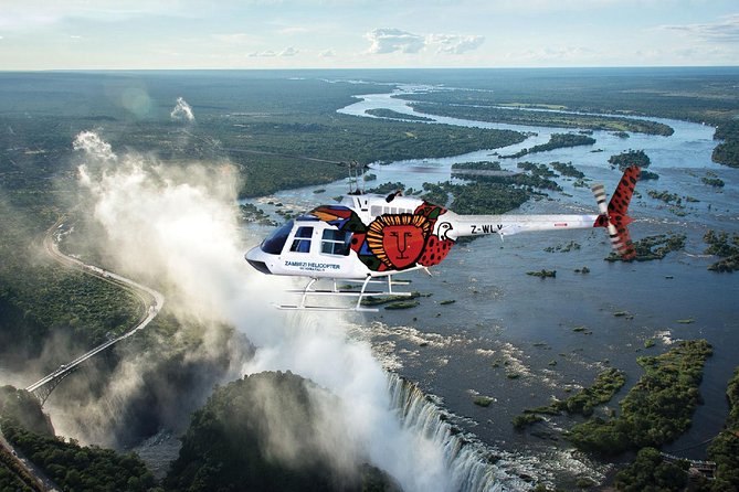 Victoria Falls Flight of the Angels Helicopter Flight - Staff, professionalism, and the photo memento moment
