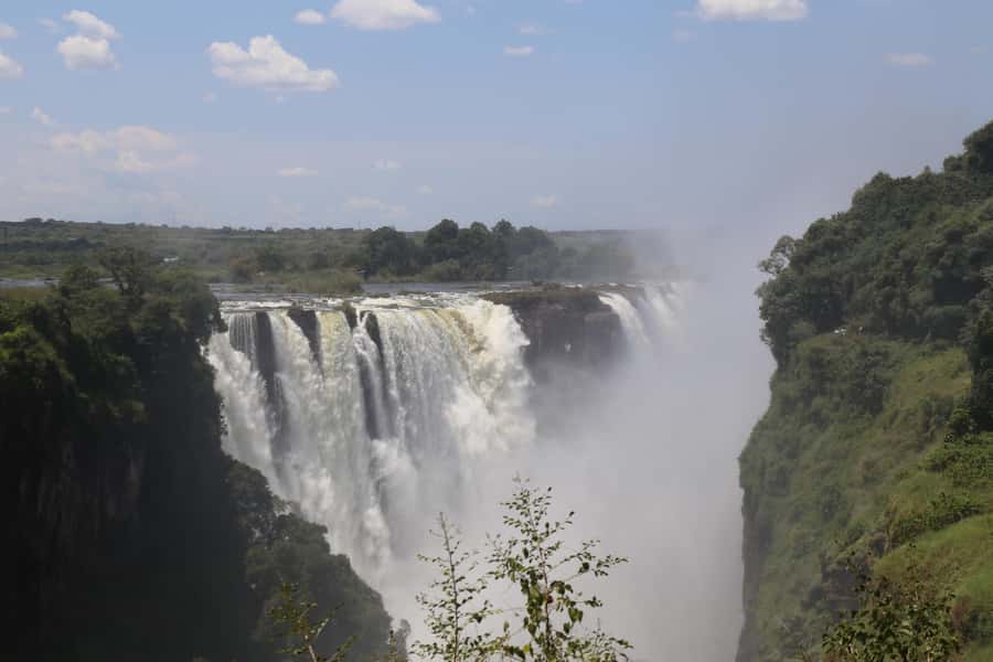 Victoria Falls Private Tour with Lunch & Helicopter Flight - How the helicopter and the walking loop work together