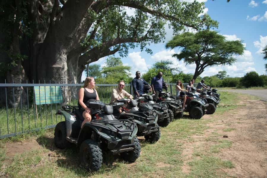 Victoria Falls Quad Bike Adventure - Meeting at Victoria Falls Rainbow Hotel and Entering the Park