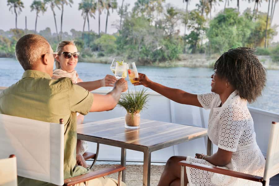 Victoria Falls Scenic Guided Tour with Sunset Boat Cruise - Zambezi Sunset Cruise: Hippos, Crocs, and Bridge and Island Views