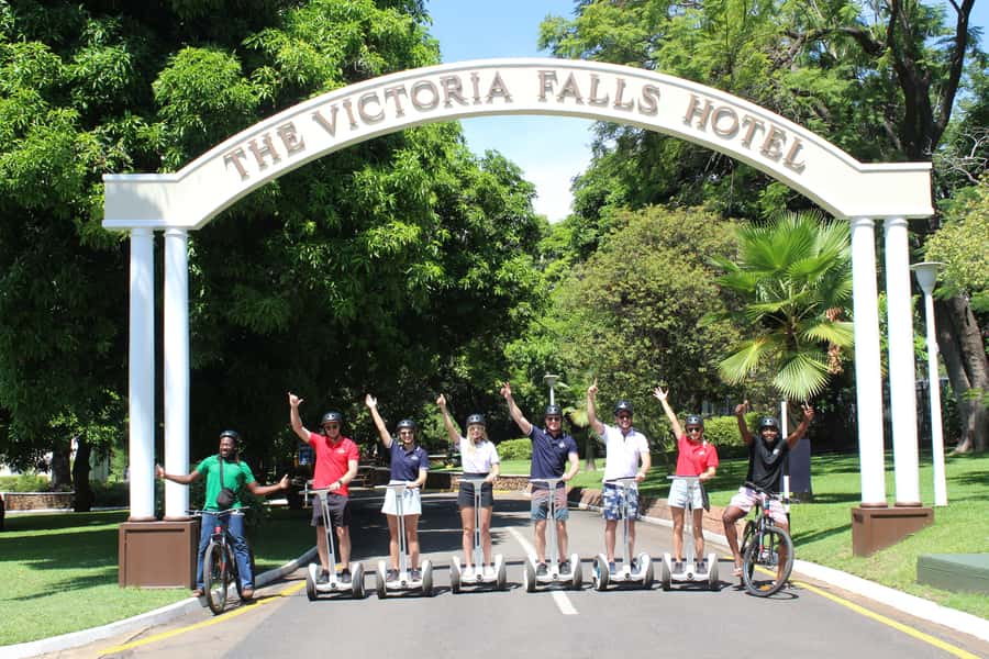 Victoria Falls Segway Tour - The 2000-year-old Big Tree Baobab stop you should not rush