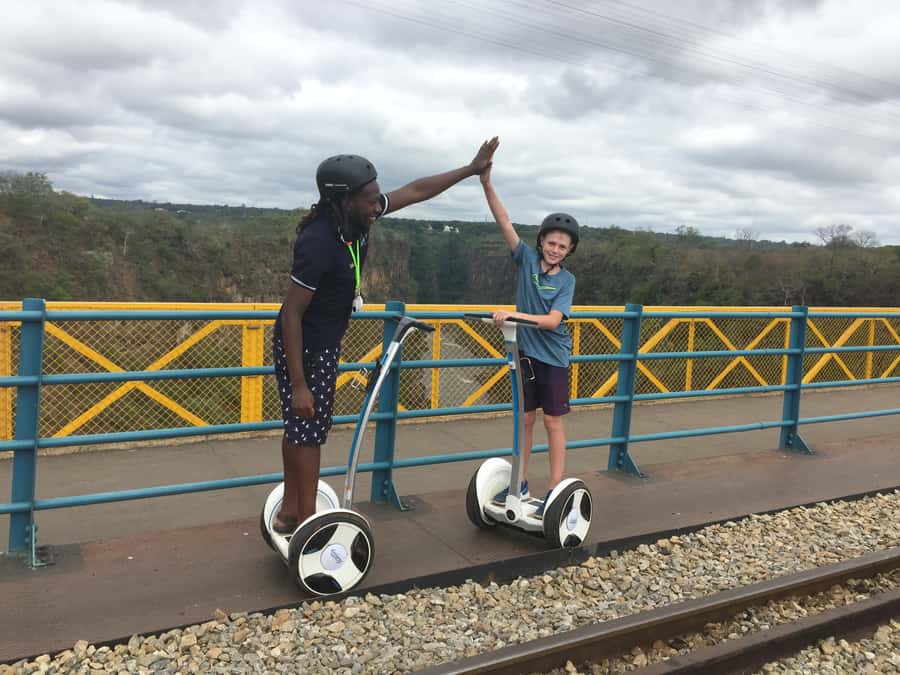 Victoria Falls Segway Tour - Segway setup: training, Ninebot Elite, and weight limits