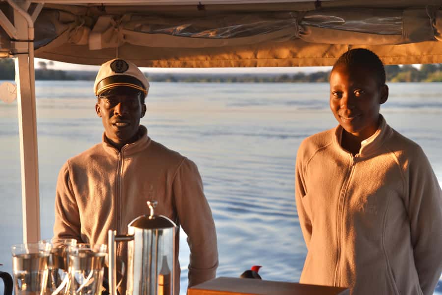 Victoria Falls: Sunrise Cruise on the Zambezi River - Getting to the dock, pickup rules, and the park fee reality check