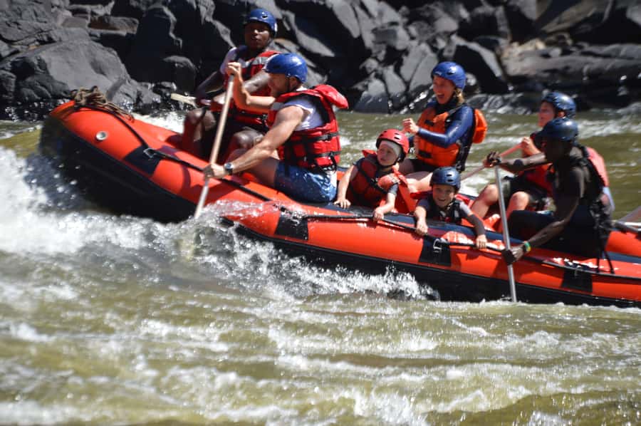 Victoria Falls: Zambezi River White Water Rafting Experience - First Pick-Up, Then a Steep Hike to the Put-In