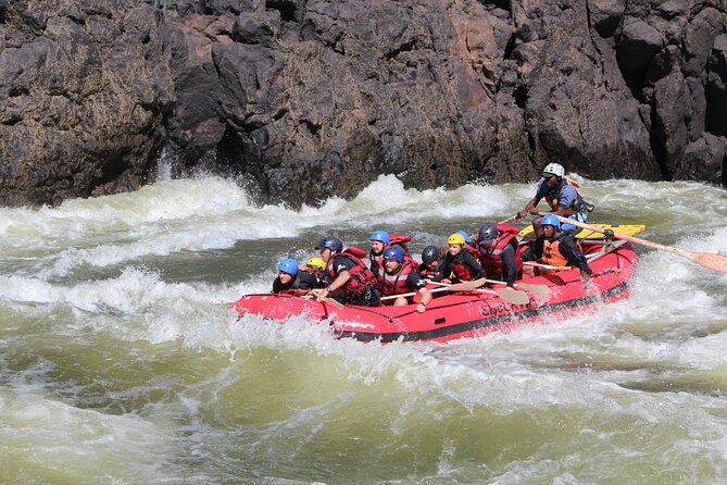 Whitewater Rafting 2 Full Days & 1 Night - Day 2: sunrise breakfast, Moemba Falls portage, then the finish by the dam