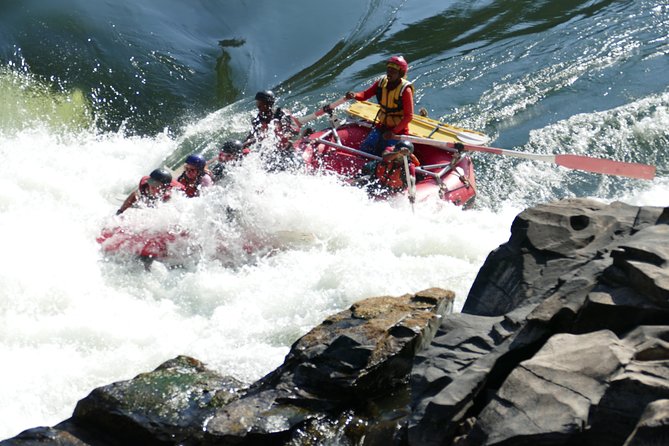 Zambezi River Class IV-V White-Water Rafting from Victoria Falls - 14 miles on the Zambezi: raft types and how ability changes your role