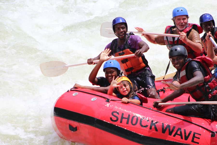 Zambezi River: Kid-Friendly Whitewater Rafting - The steep, slippery walk matters more than you think