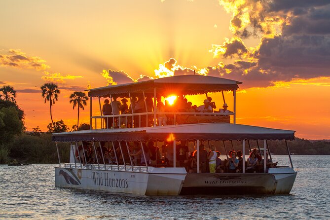 Zambezi River Sunset Cruise, from Victoria Falls, Zimbabwe - The 4:00 pm timing, hotel pickup, and how the evening starts