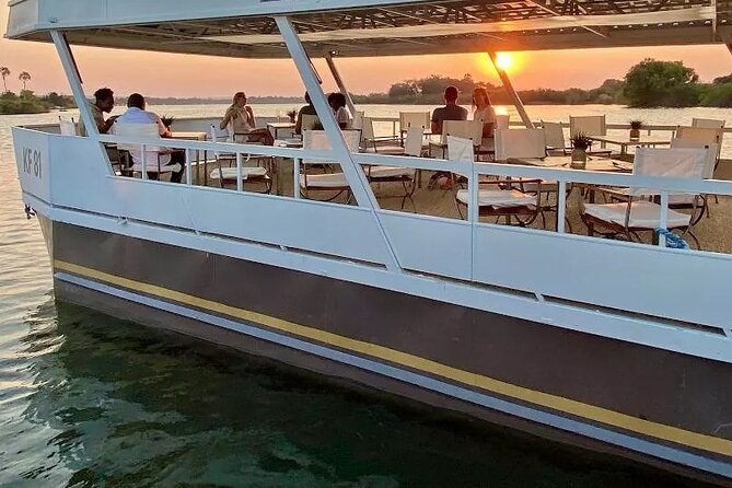 Zambezi Sunset Cruise In Victoria Falls - Wildlife spotting at the Zambezi: elephants, big game, and river life after sunset