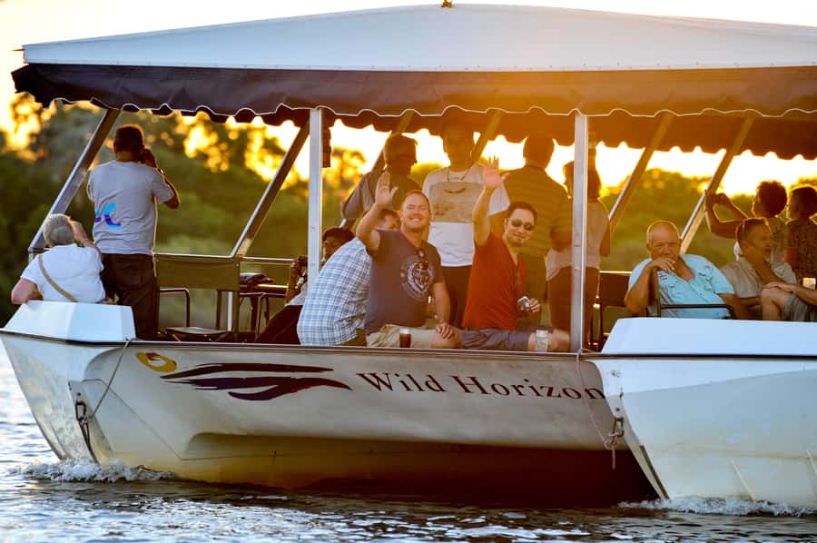 Zimbabwe: Sundowner Cruise (Standard) Zambezi River - Setting out from Victoria Falls, the easy way